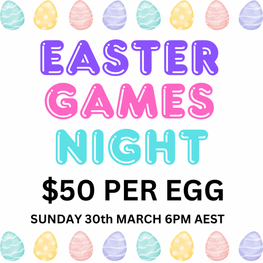 Easter Games Night (ADULTS)