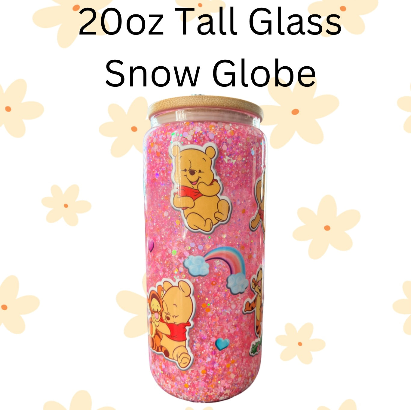 20oz Tall Snow Globe